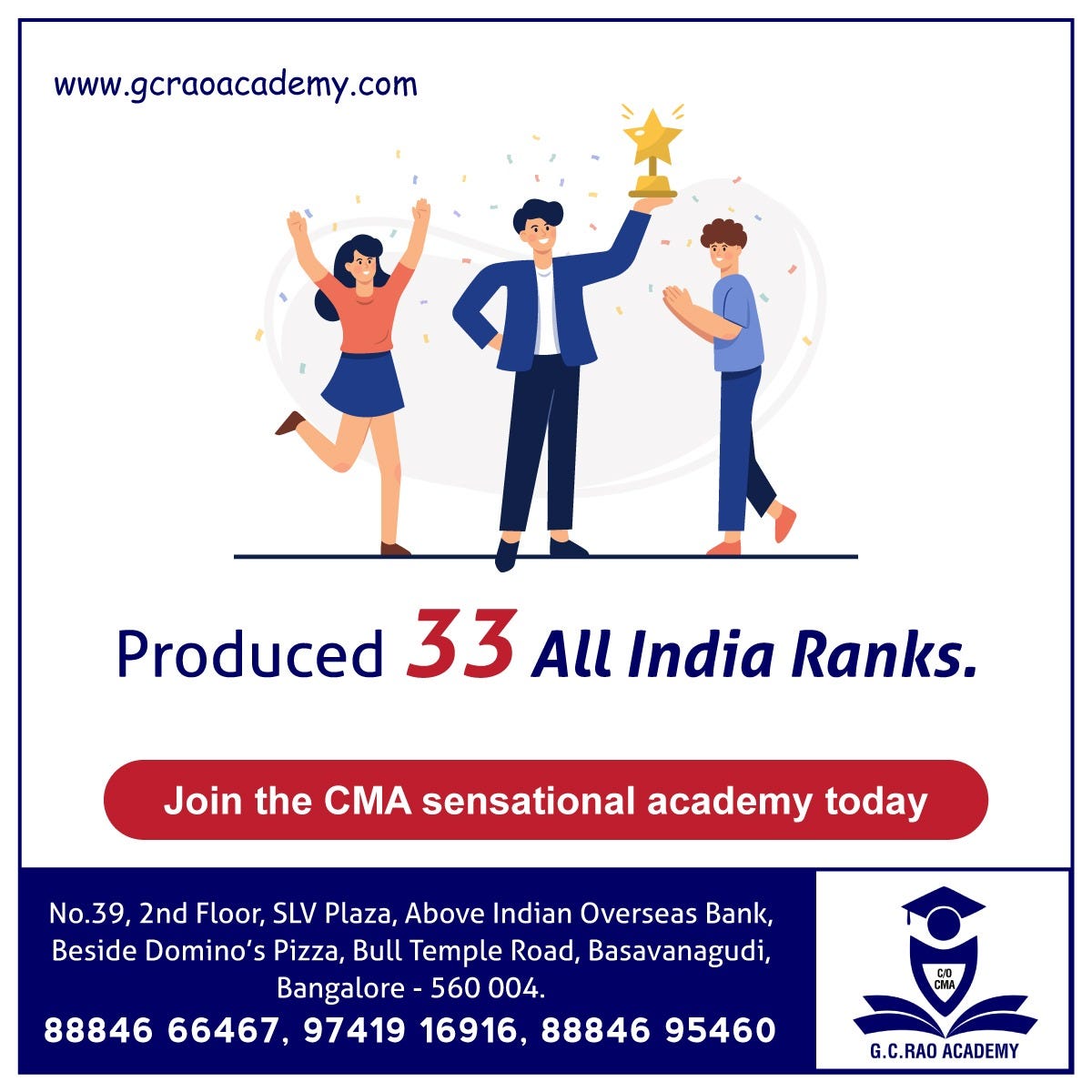 CMA institute in Basavanagudi. CMA course is intended to sustain… by