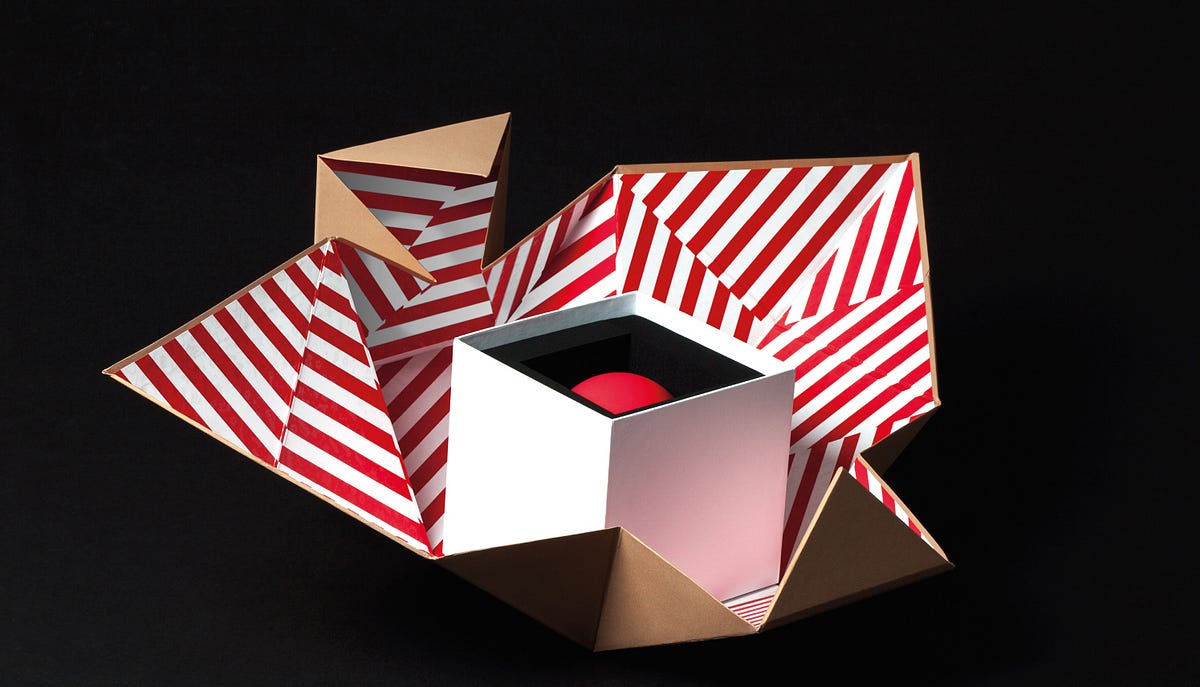 Printed collapsible boxes - Deluxe Boxes - Medium