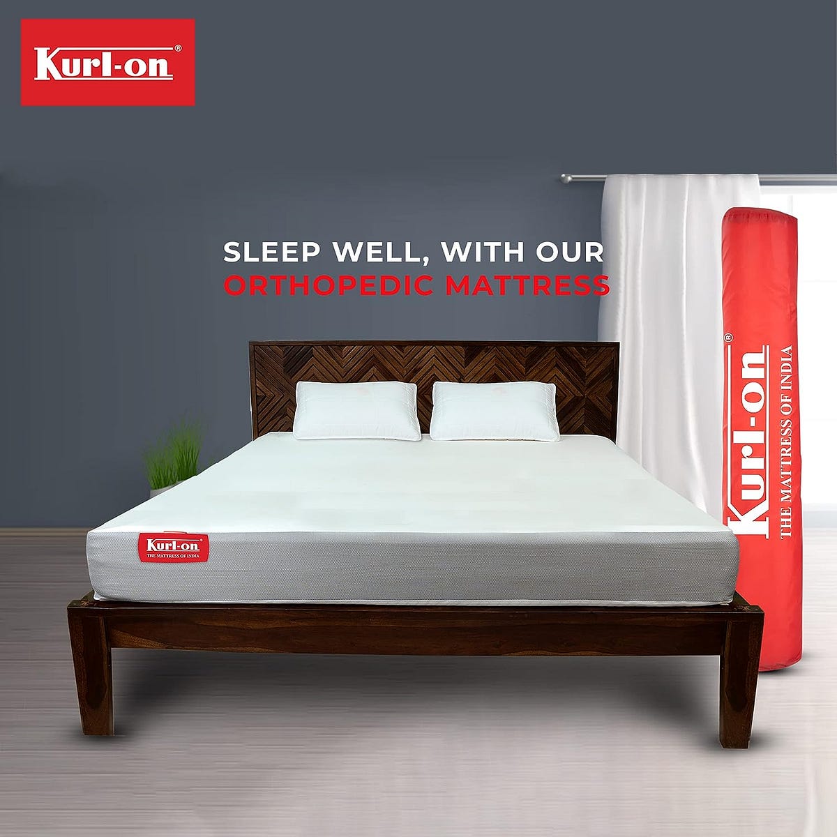 “Aches and Pains Begone The Best Orthopedic Mattress Unveiled” KurlOn Mattress King Bed