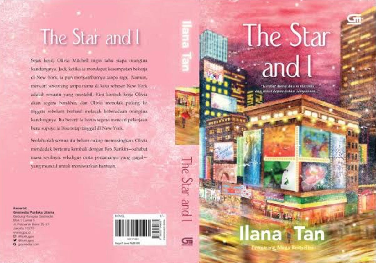 Review buku The Star and I. Buku ini di review berdasarkan ingatan