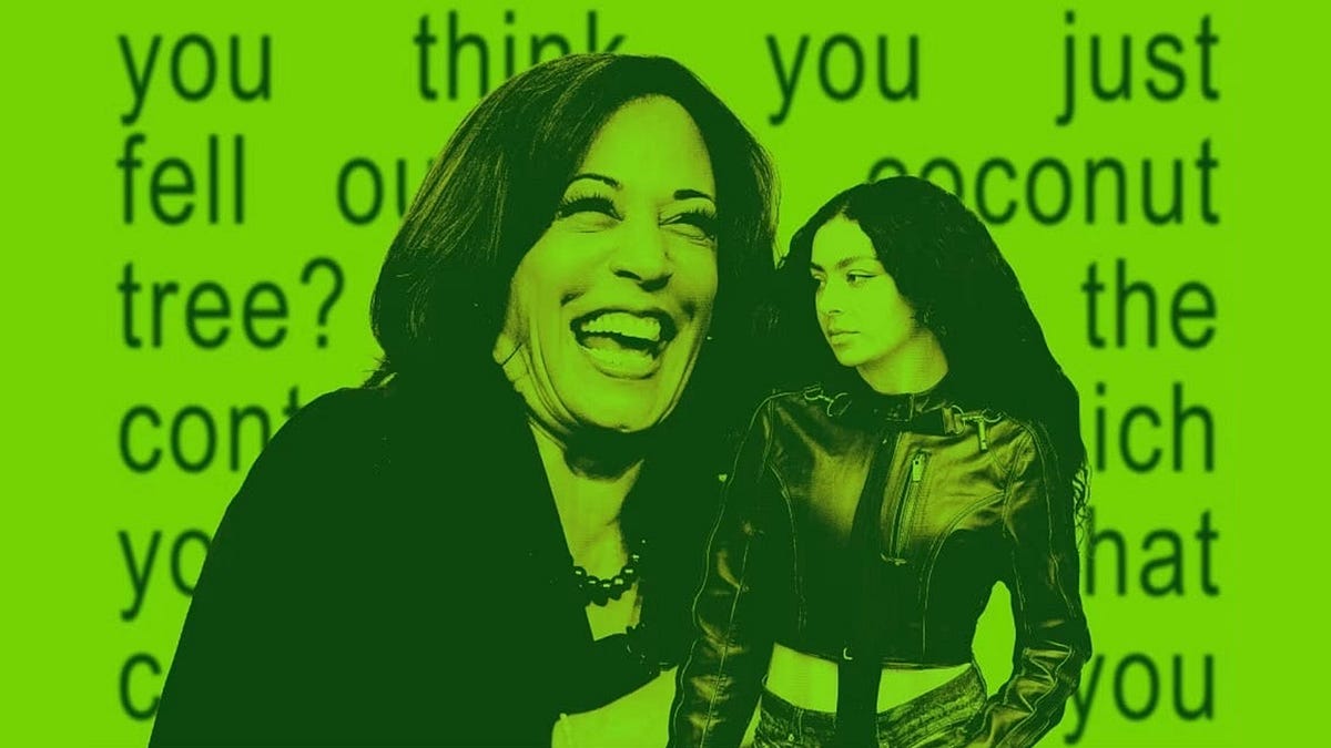 Kamala Harris embraces ‘brat’ summer and skyrockets Gen Z appeal | by