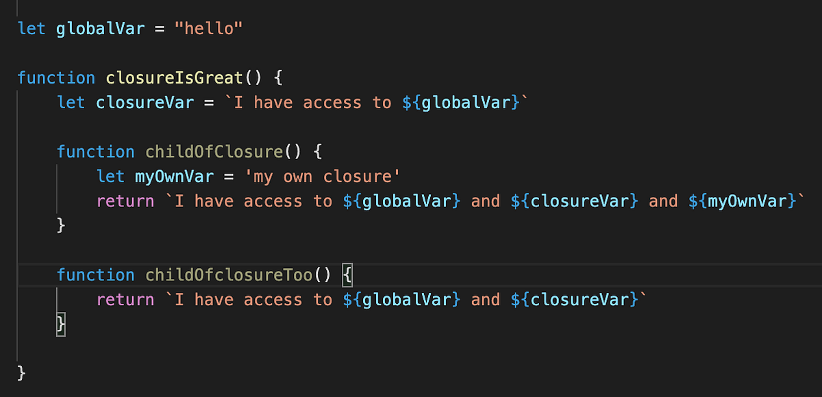 JavaScript Closure. A short introduction into understanding… | by Jorge ...