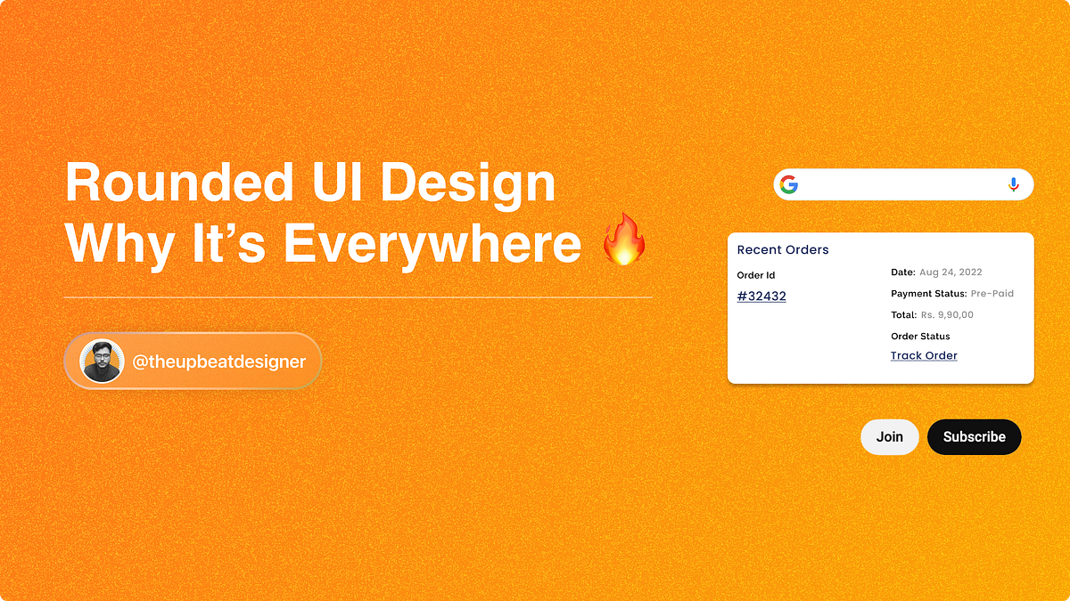 Exploring the Popularity of Rounded UI Design: Why It’s Everywhere | Medium