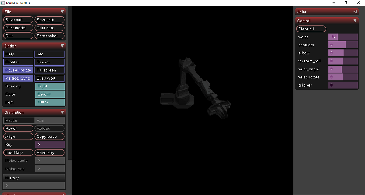 MuJoco con python: Desde la instalación hasta la visualización de ...