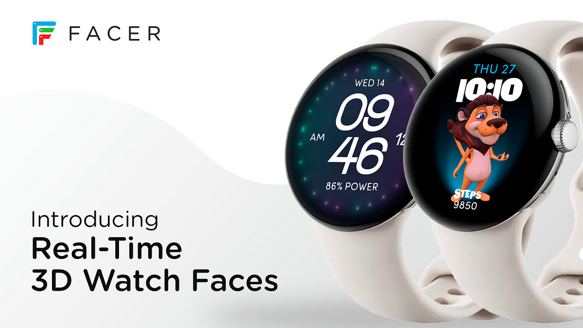 Introducing Real-Time 3D Watch Faces on Facer | by Ariel Vardi | Facer