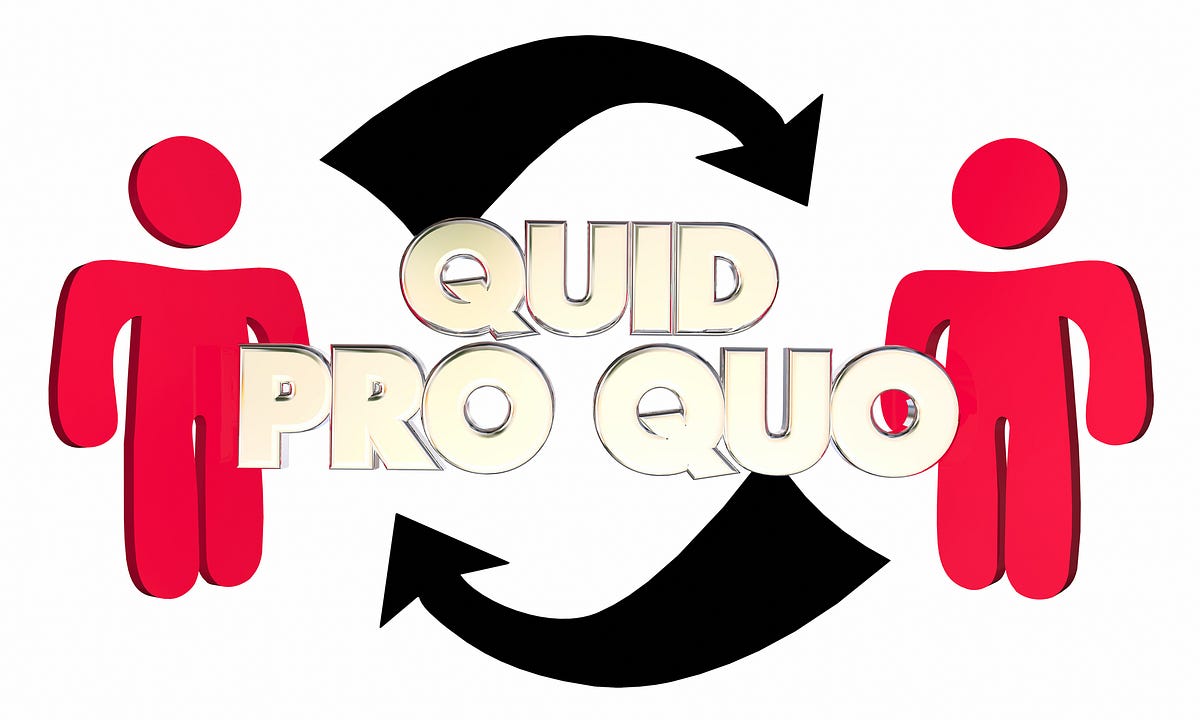 Quid Pro Quo Thoughts on Pay for Performance by Adi Dehejia Medium