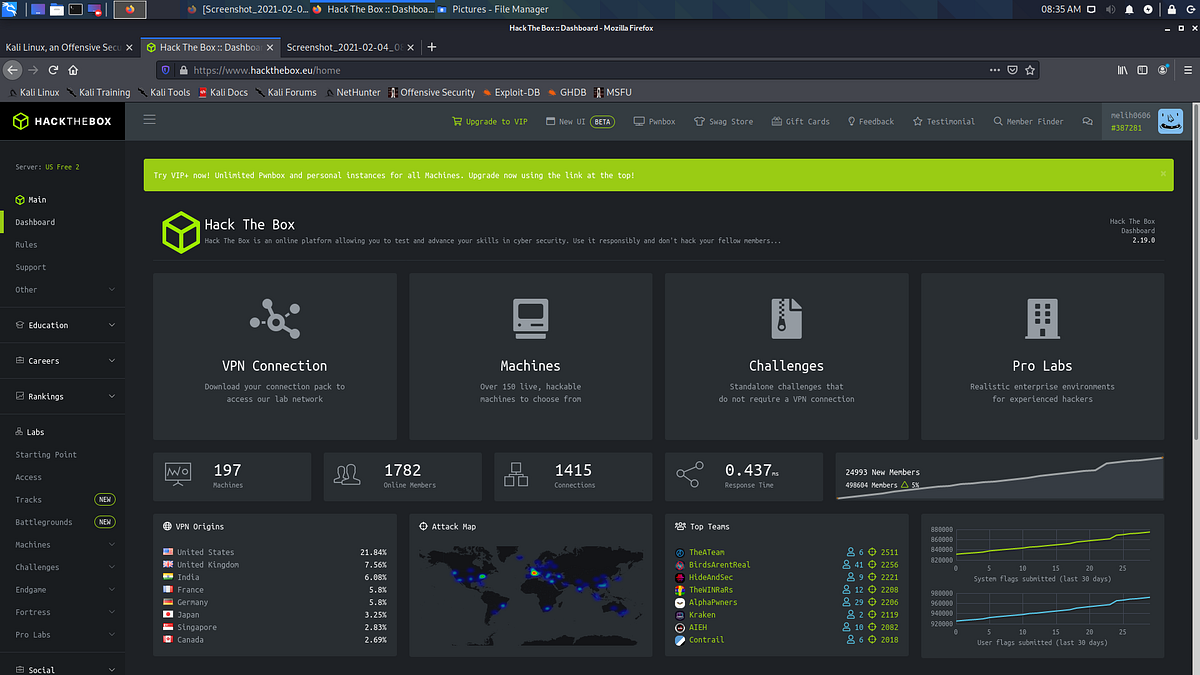 Hack The Box VPN Ba lant s Hack The Box Penetrasyon Test By Melih Hack the box vpn ba lant s hack the box penetrasyon test by melih