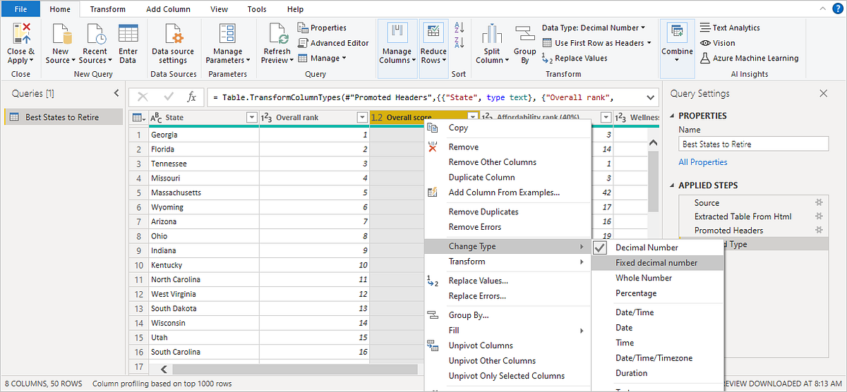Data Transformation Basic. | Microsoft Power BI Series from Data… | by ...