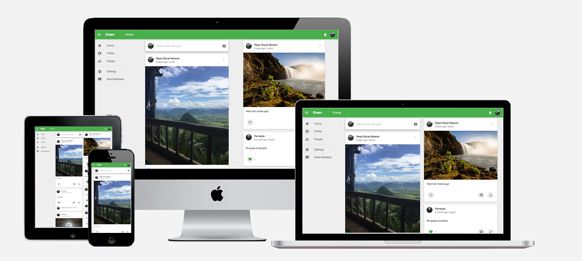react-social-network preview