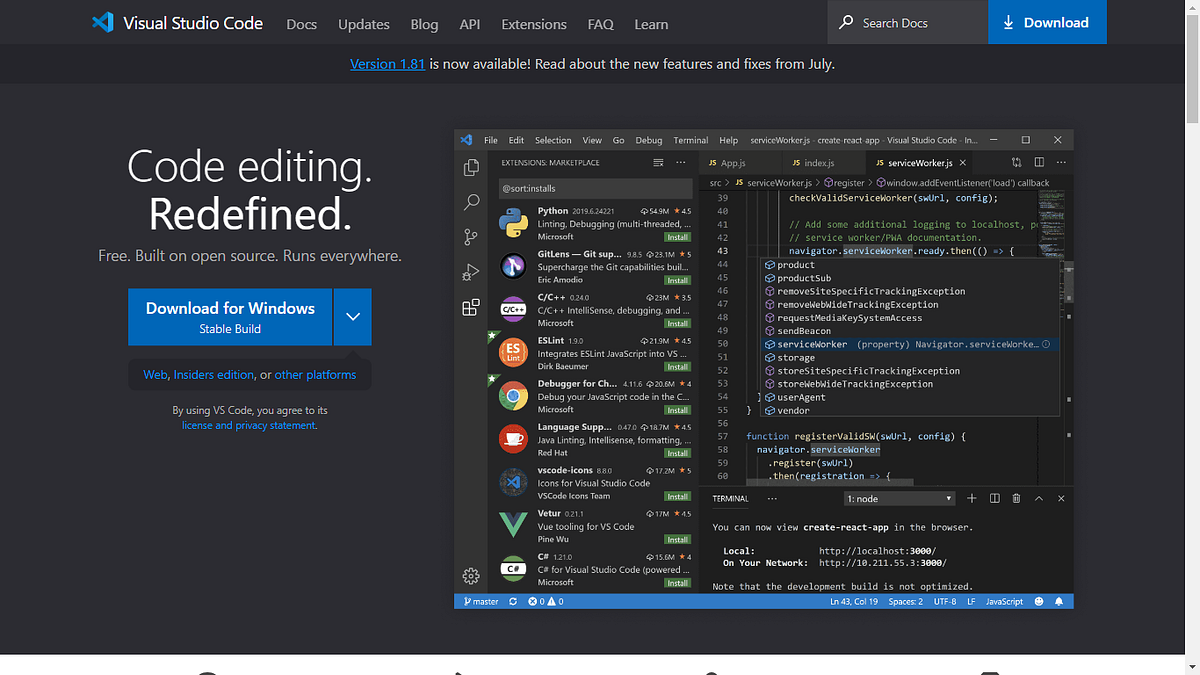 Build Code with VS Code. Visual Studio Code adalah sebuah Code… | by ...