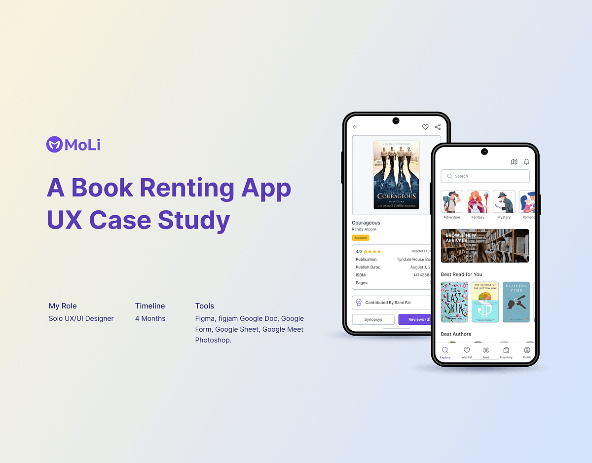 Mobile Library App Design. MoLi is a mobile app designed to… | by ...