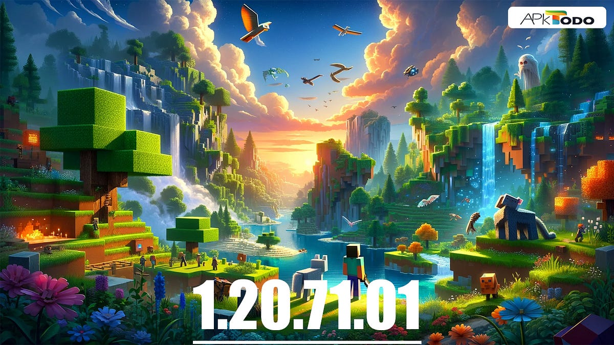 Minecraft APK 1.20.71.01 Descarga gratis Para Android 2024 by