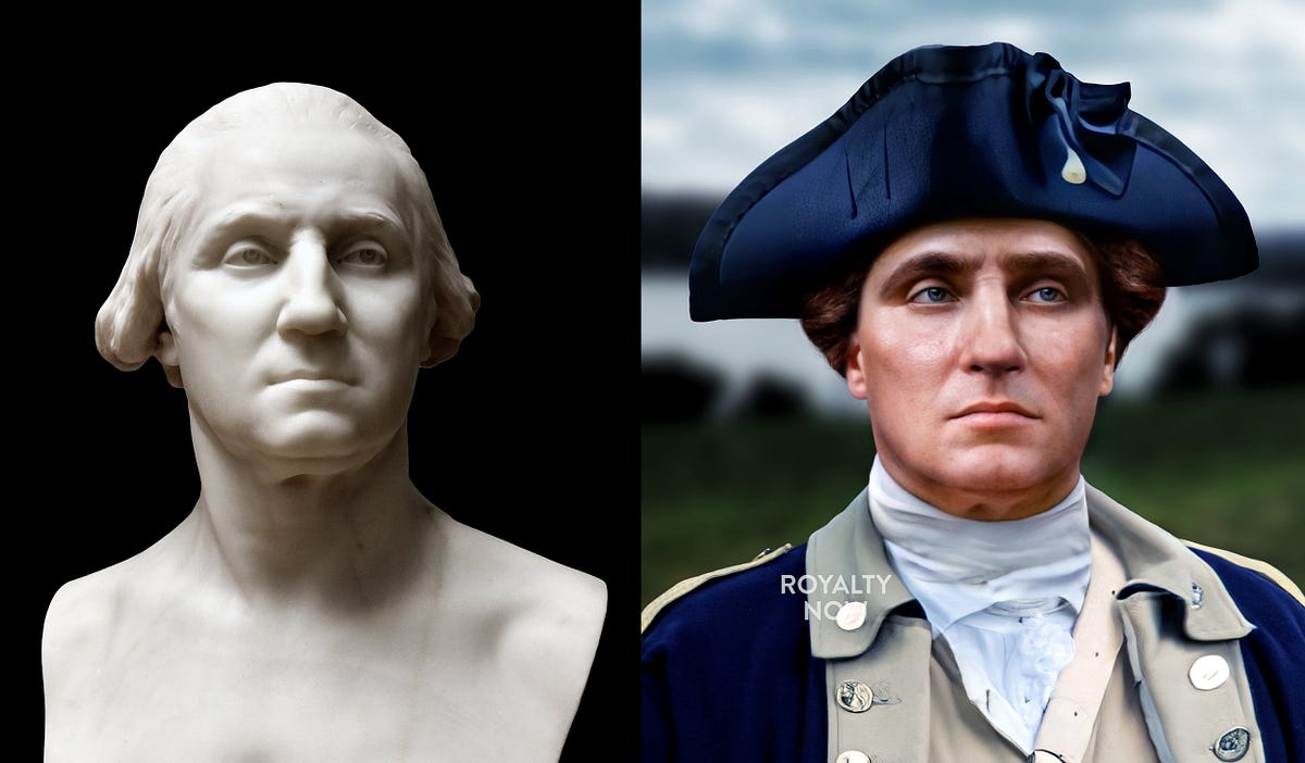 Una Ilustración George Washington Dirigiendo Artillería Batalla Trenton  Nueva Jersey Vector de stock #218102526 de ©Morphart, image size:1200x702