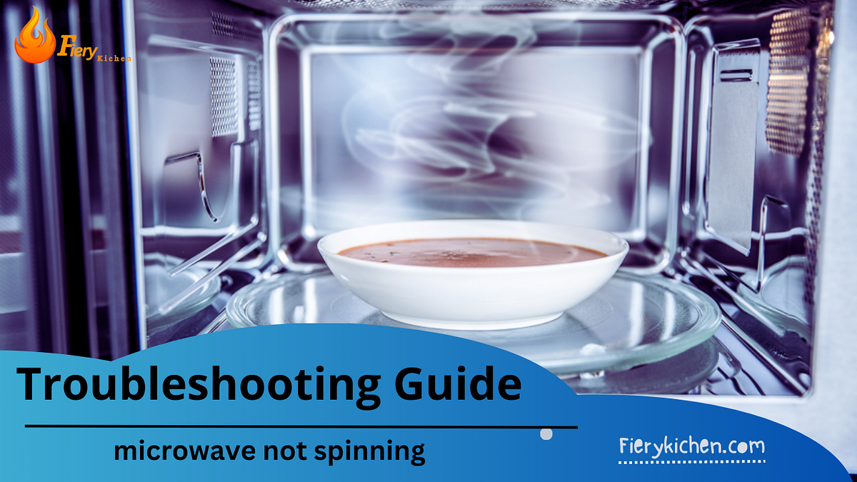 Microwave NonSpinning Turntable Fix Solution! Fierykichen Medium