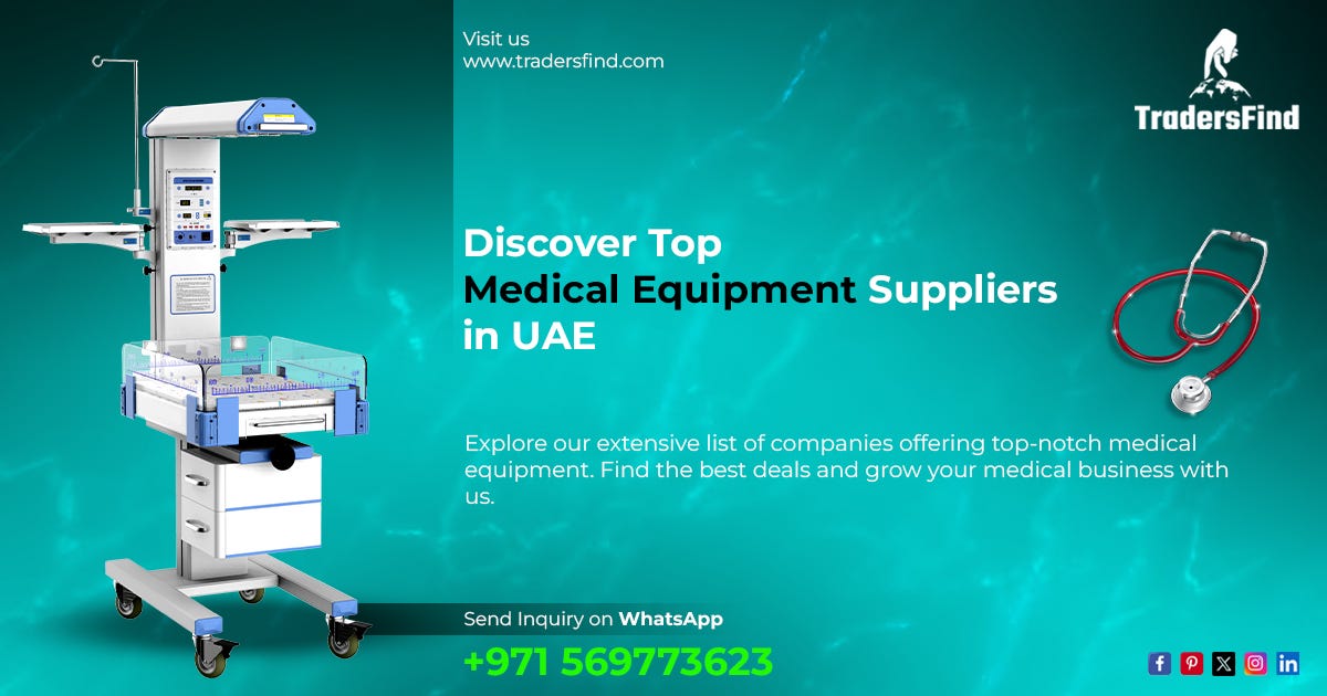 Medical Equipment In UAE Tradersfind Medium