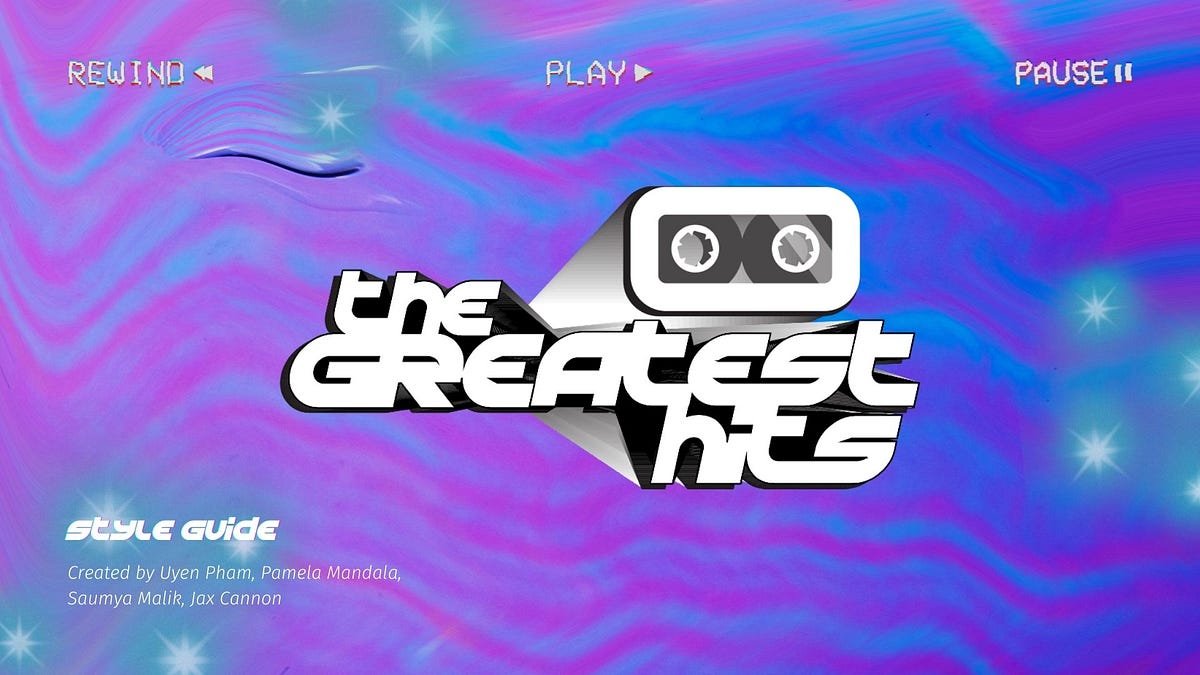 Y2K Brand Style Guide. Creating a brand identity for a… | by Saumya ...