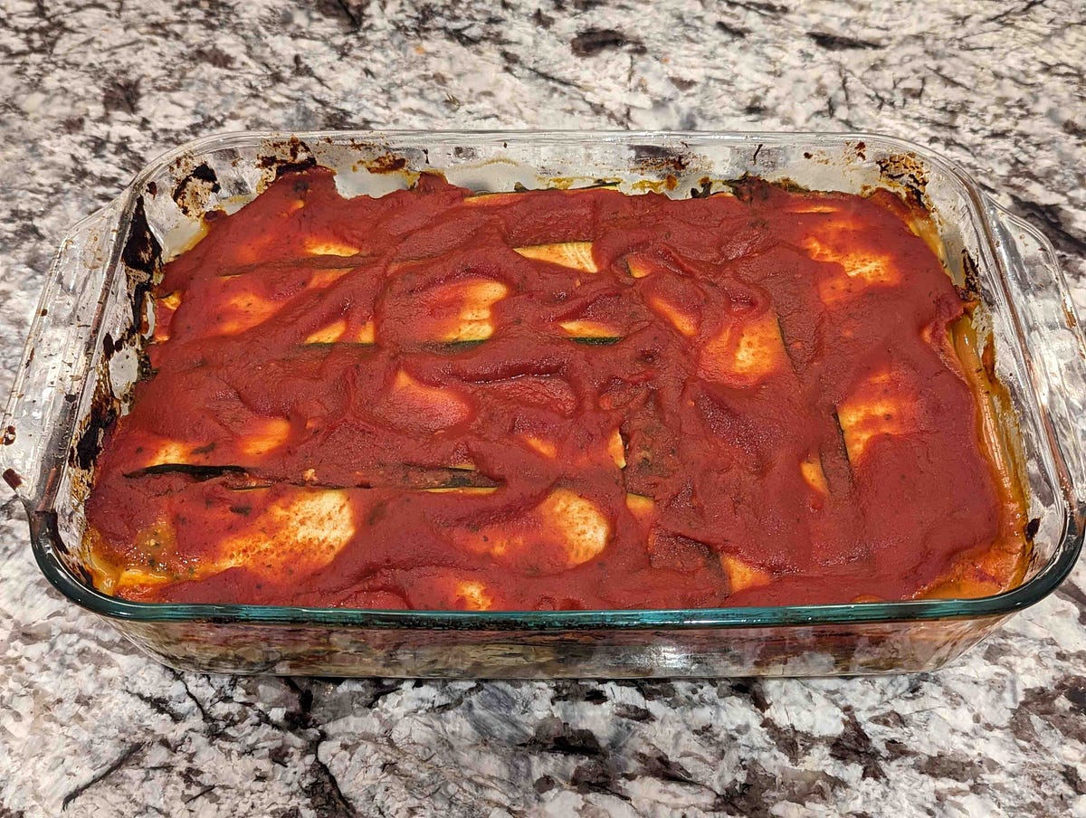 Spinach Lasagna & Classic Lasagna by M x 3 Low Carb Vegan Lab Dec