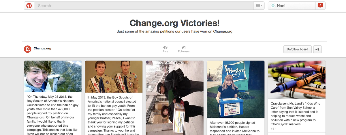 Social media for change. Have you heard about change.org? If so… | by ...