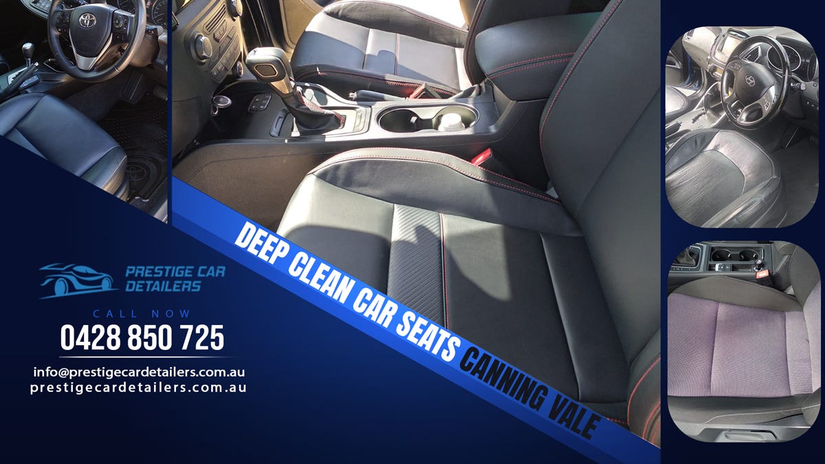 Why is it important to clean your car seats? by Prestige Car