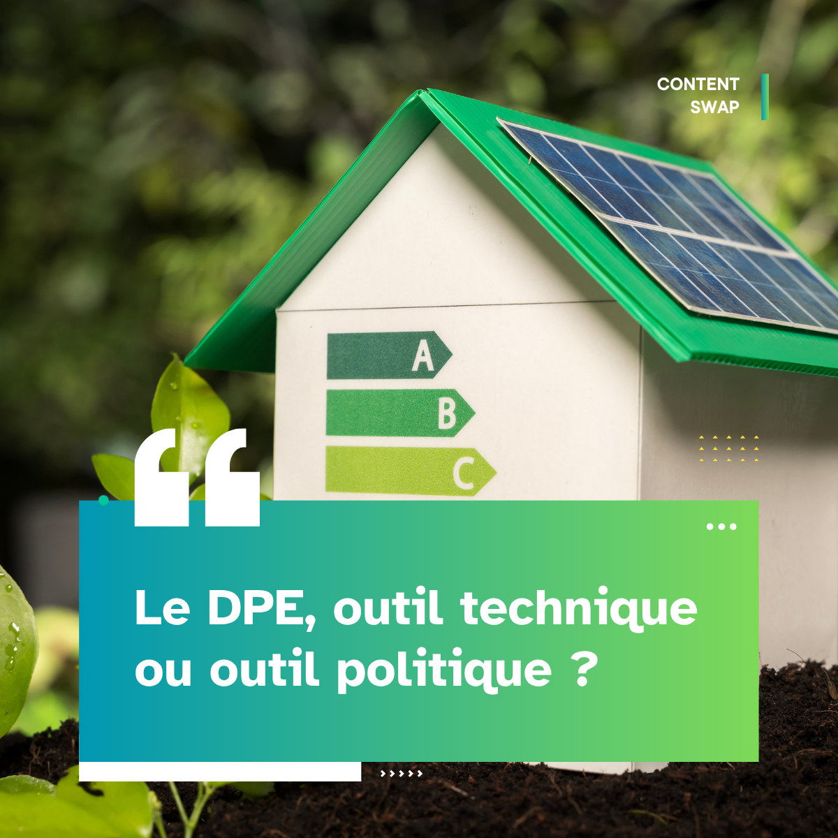 Le DPE, outil technique ou outil politique?