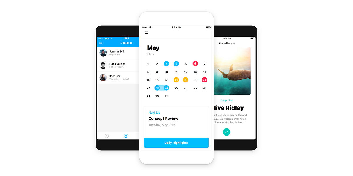 How To Prototype Your iOS Mobile App in Framer | by Framer Team ...