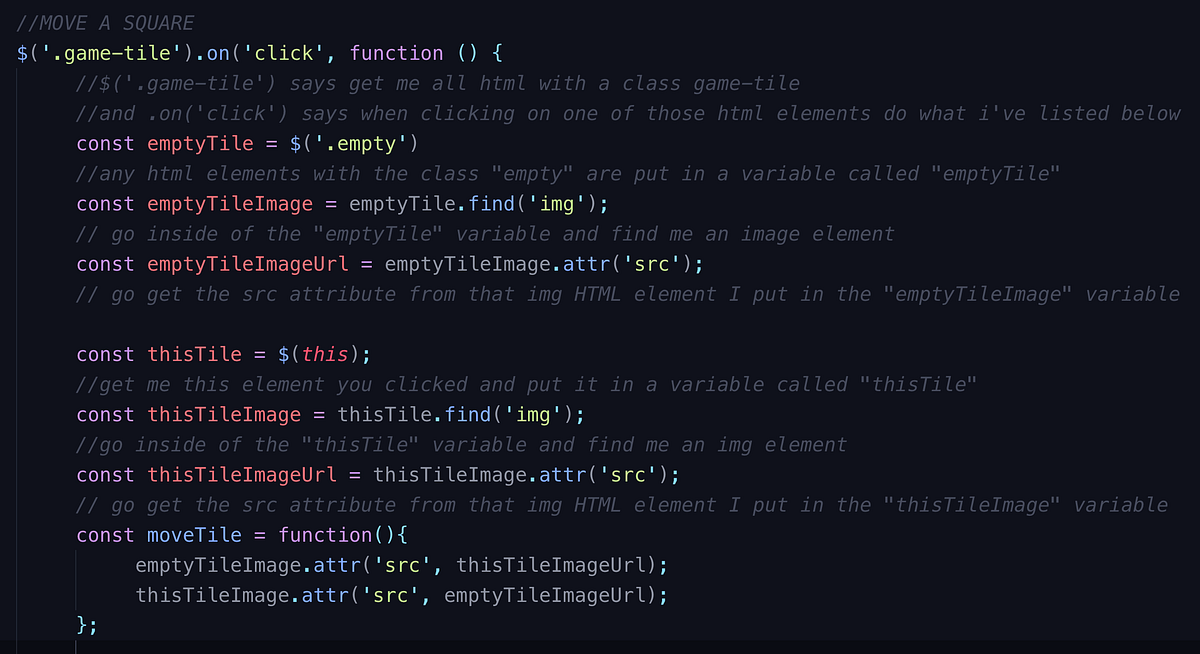 A Leap of Faith — JavaScript & jQuery Project 3 Walk Through | by Jen ...