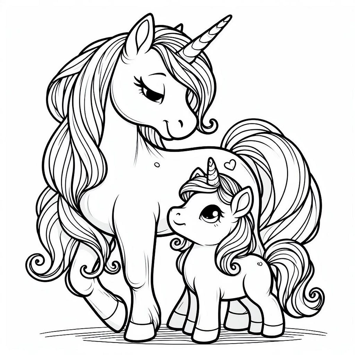 Dibujos Para Colorear De Hadas Y Unicornios Para Adultos Unicornio