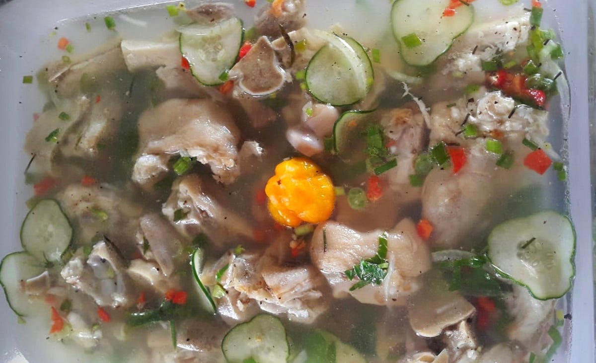 Pigging Out Try the pig feet souse recipe! by Wendy Jackson Green