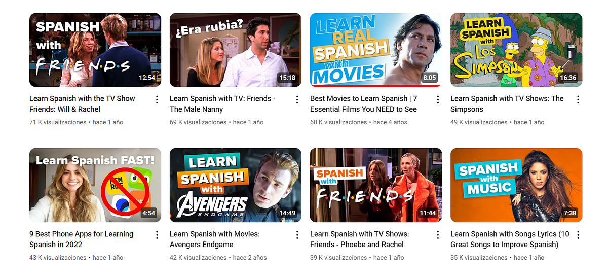 Learn Spanish with FluentU videos | by Spanish Online Resources | Jul ...