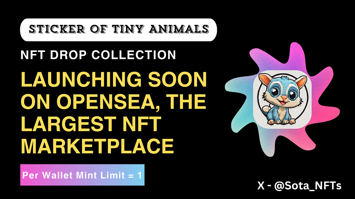 June 5th NFT Drop Collection Opensea, The Largest NFT