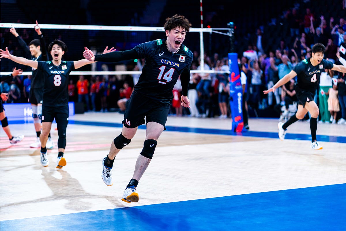 Volleyball Nations League 2023 Week 2: Japan vs Brazil | by VBRANTS PH