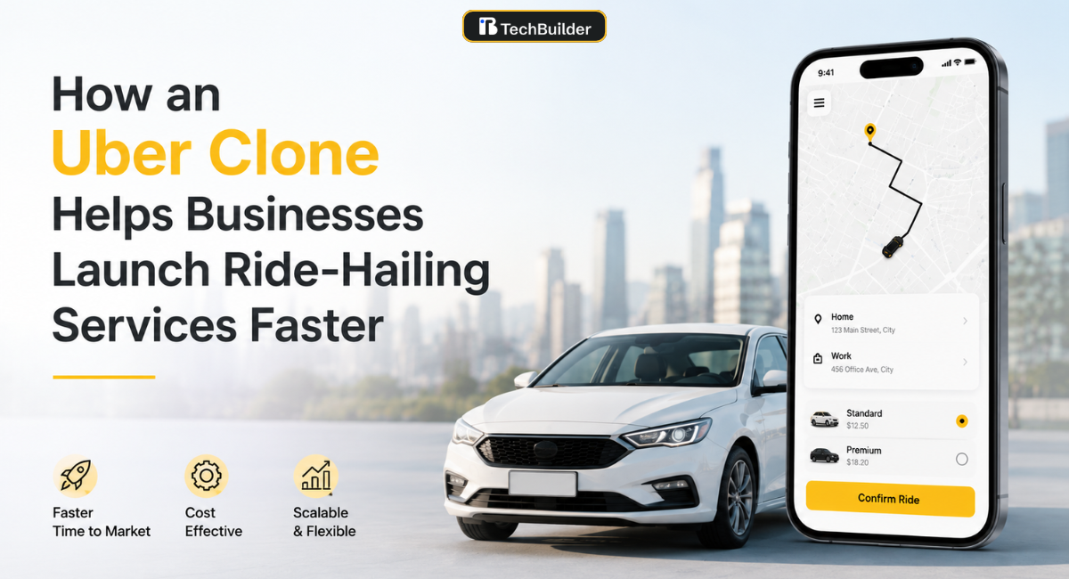 How an Uber Clone Helps Businesses Launch Ride-Hailing Services Faster