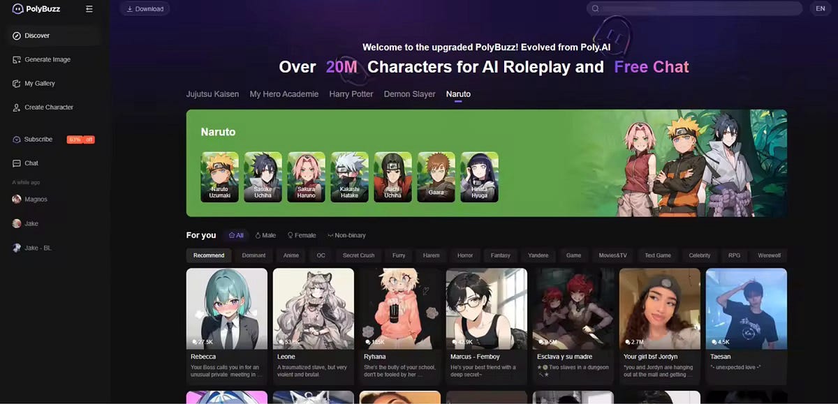 PolyBuzz Is The Best AI Chatbot For Free Private And Unrestricted polybuzz-is-the-best-ai-chatbot-for-free-private-and-unrestricted