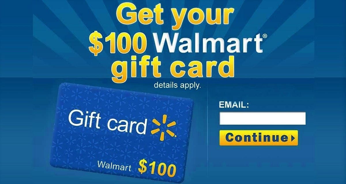 Walmart Giving Away 100 Gift Card M Junayed Medium
