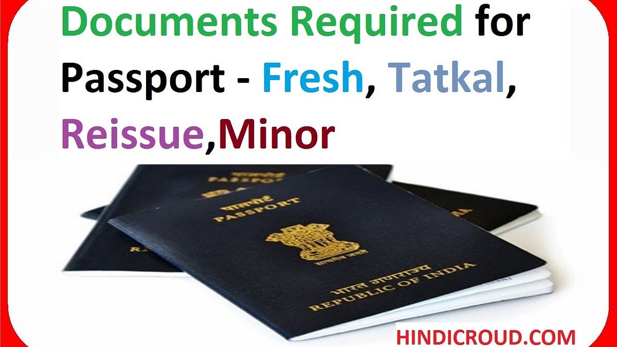 How to apply tatkal passport and Normal passport ? | by Guru | Medium