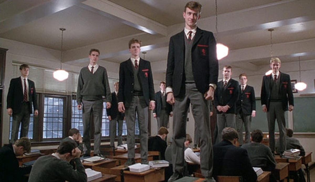 Dead Poets Society Movie, telling what?