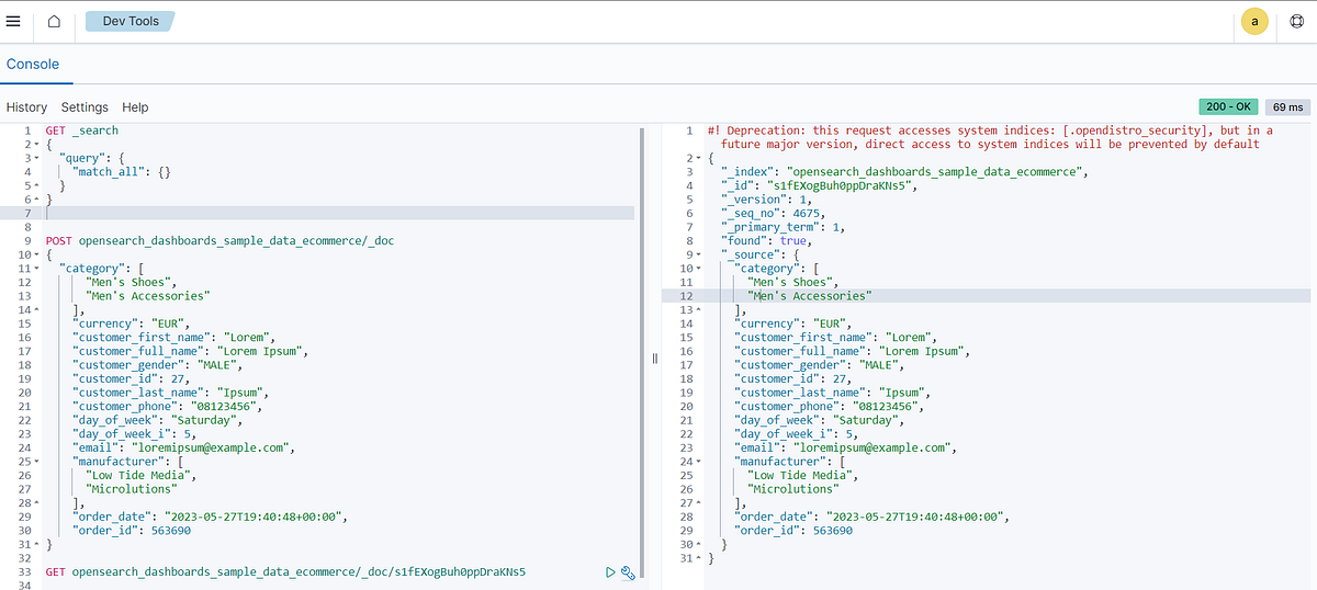 Belajar Opensearch Operasi Bulk dan Multiget Document (part 3) by