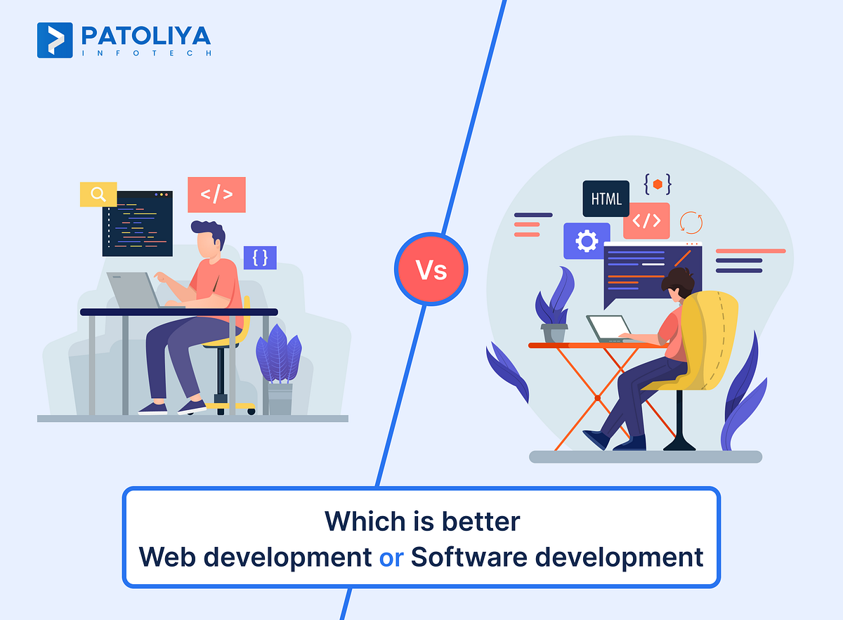 Think You Like Tech? Web Development vs. Software Development: Find ...