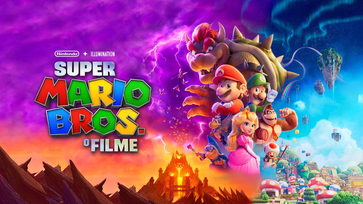 Super Mario Bros  Adaptação cinematográfica do jogo deve estrear