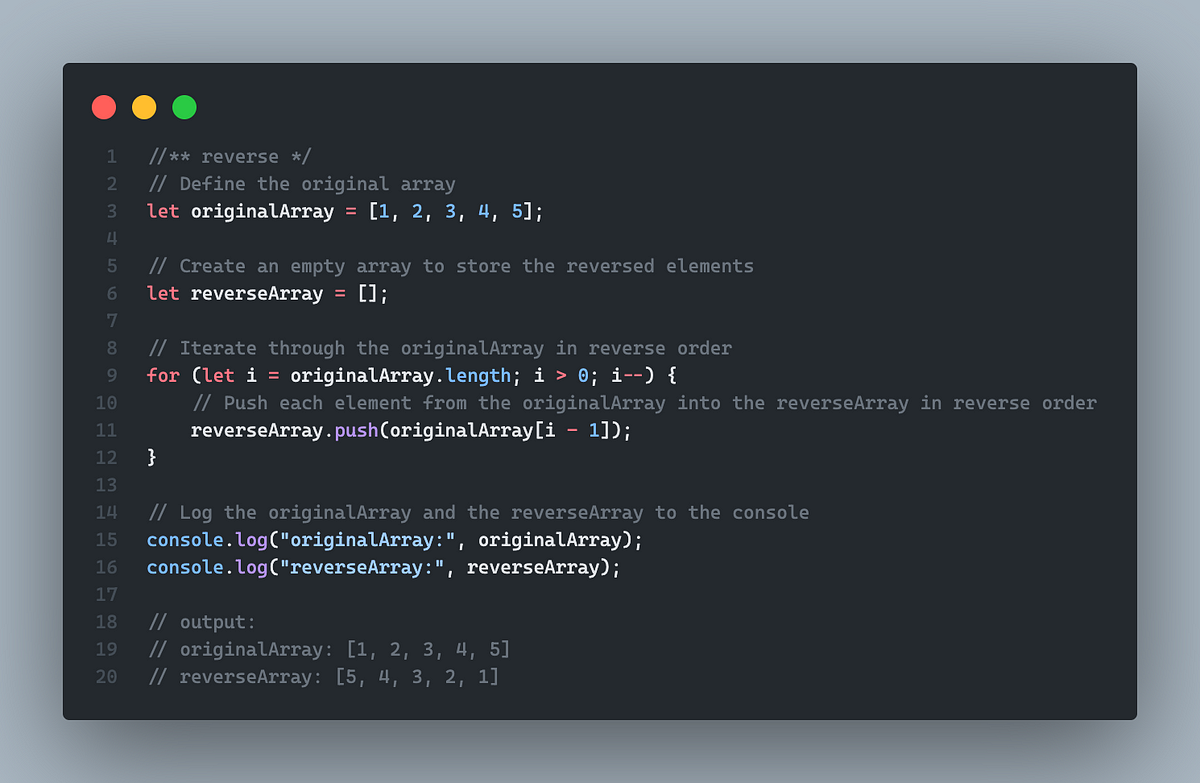 Understanding JavaScript Array Methods: A Deep Dive  by Soul R Hacker  Medium