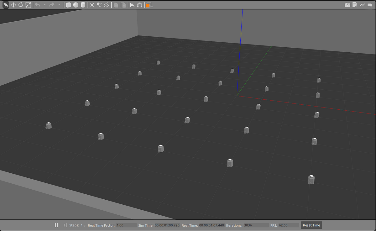 Creating and Managing a MultiRobot Simulation in Gazebo with ROS 2