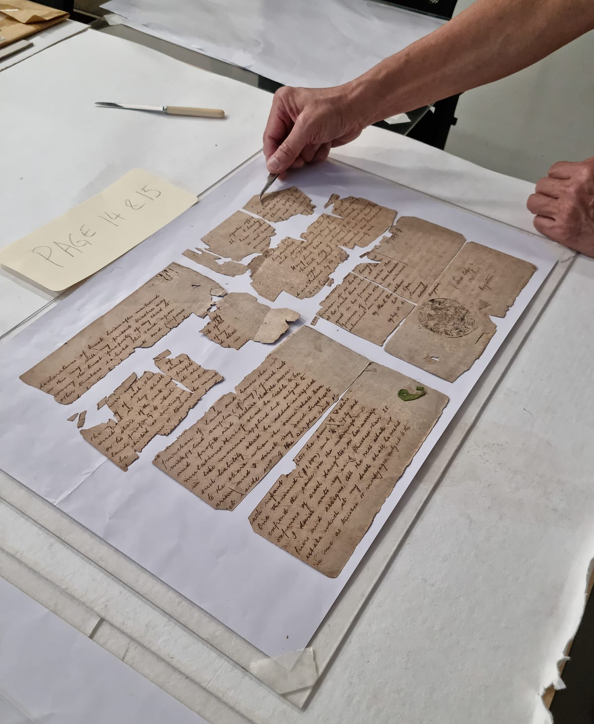 Restoring a CenturyOld Document The Will of Cheang Hong Lim by