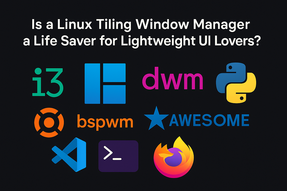 Is a Linux Tiling Window Manager a Life Saver for Lightweight UI Lovers ...