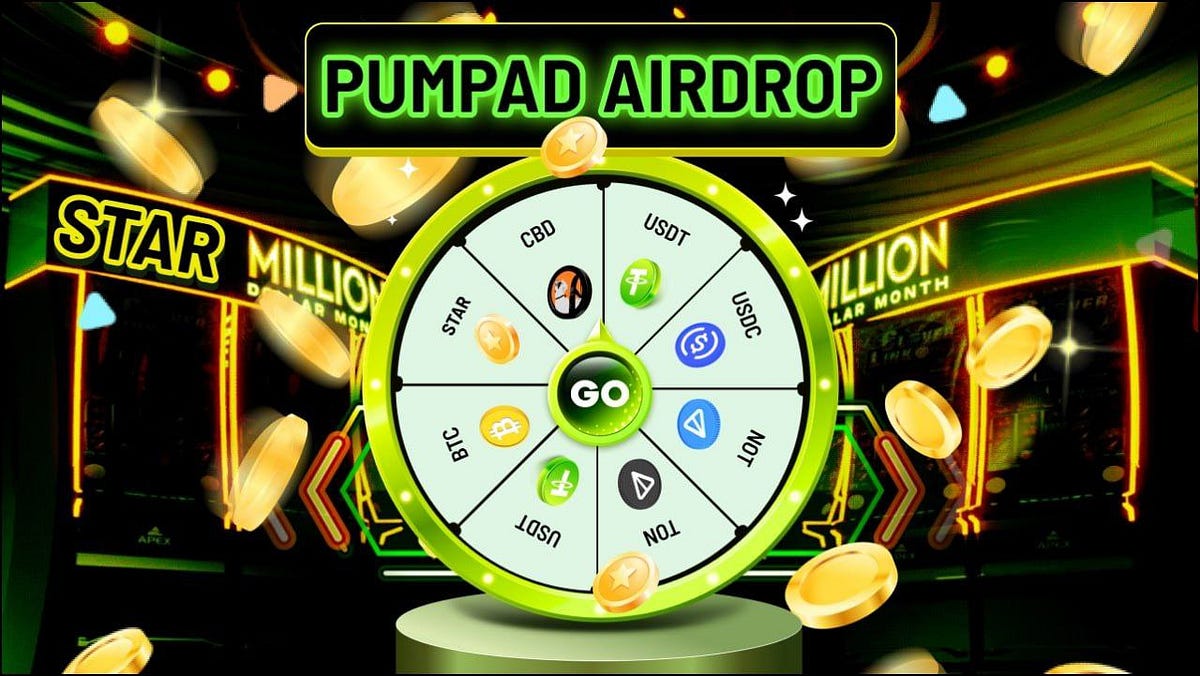 Airdop PUMPAD Free - Badiuzz Gnone Ahnaf - Medium