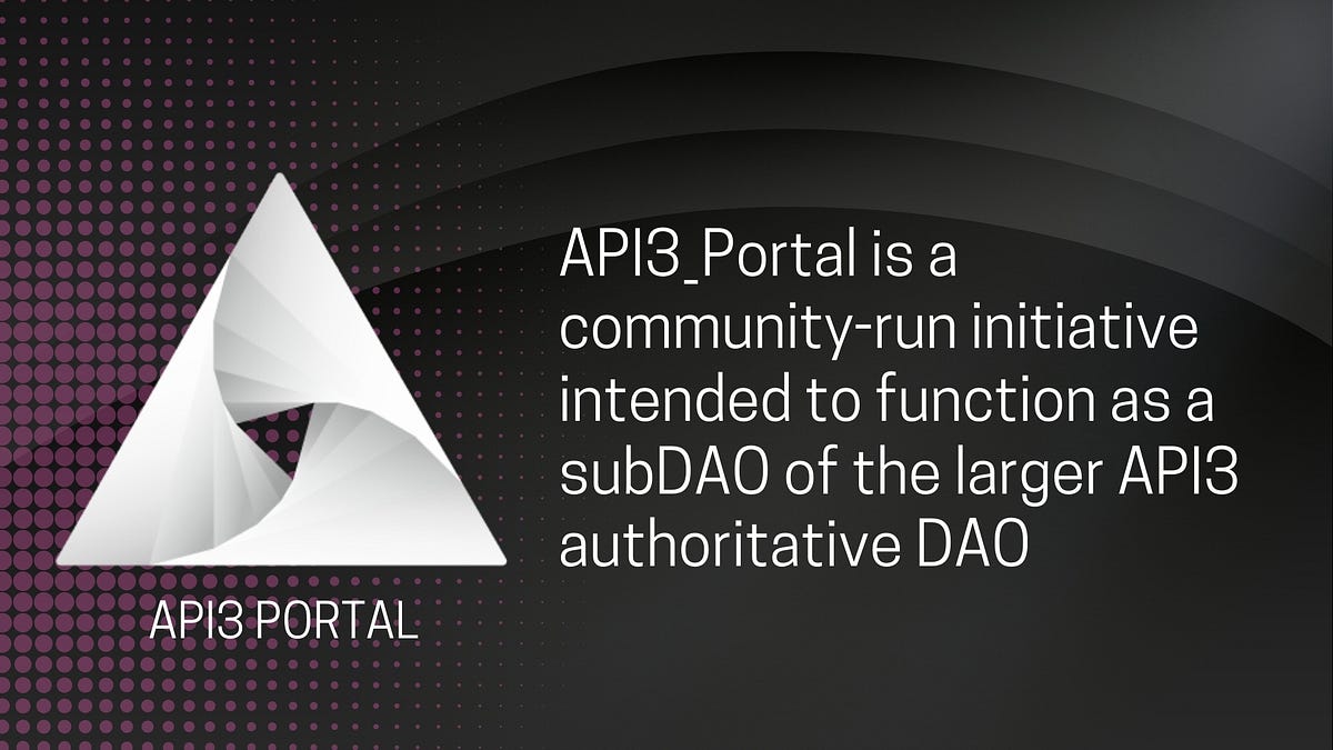 The Objetives and Buildup of API3 | by Promzyelisha | Medium