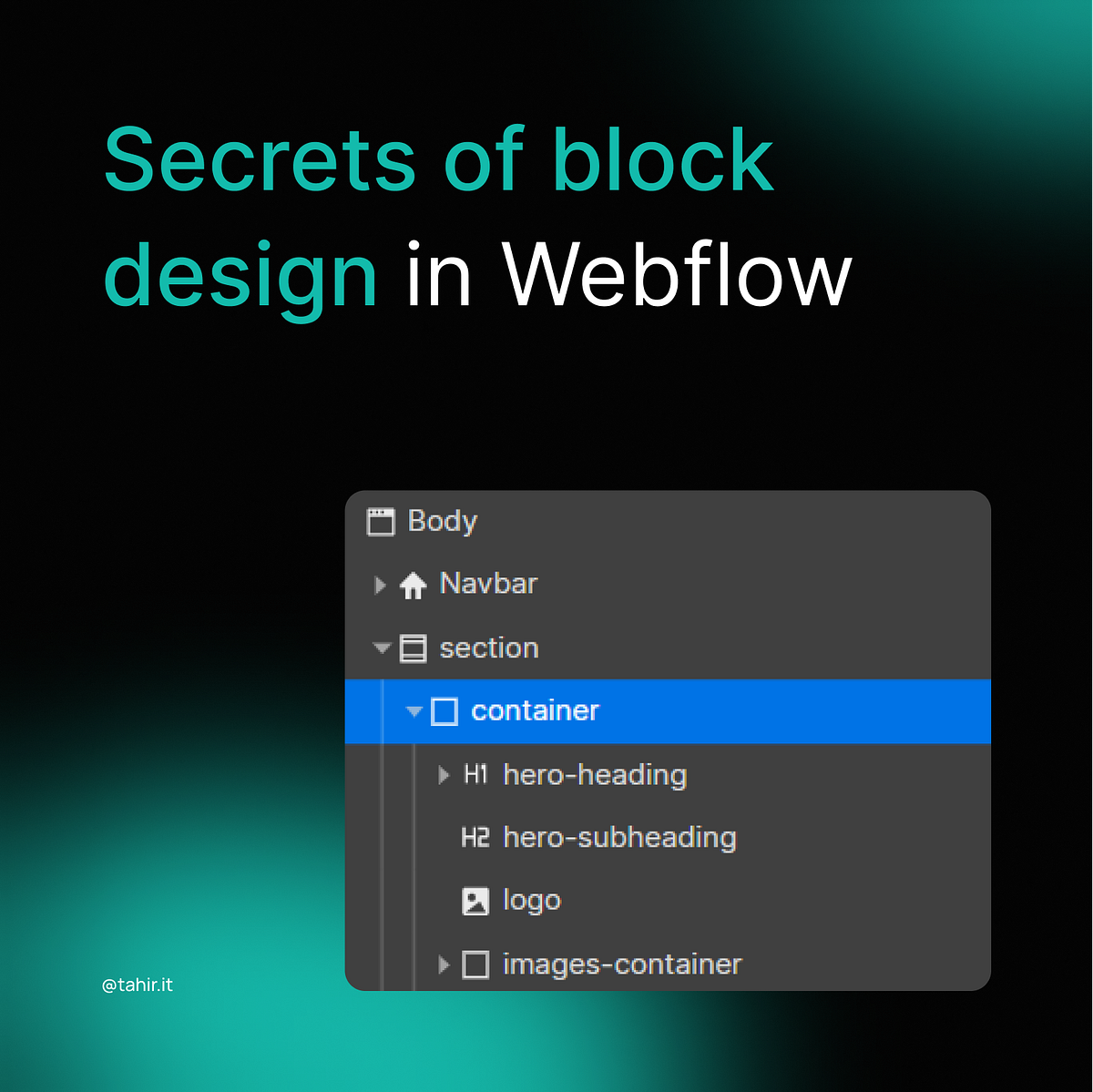 Secrets of block design in Webflow | by Tahir IT | Medium