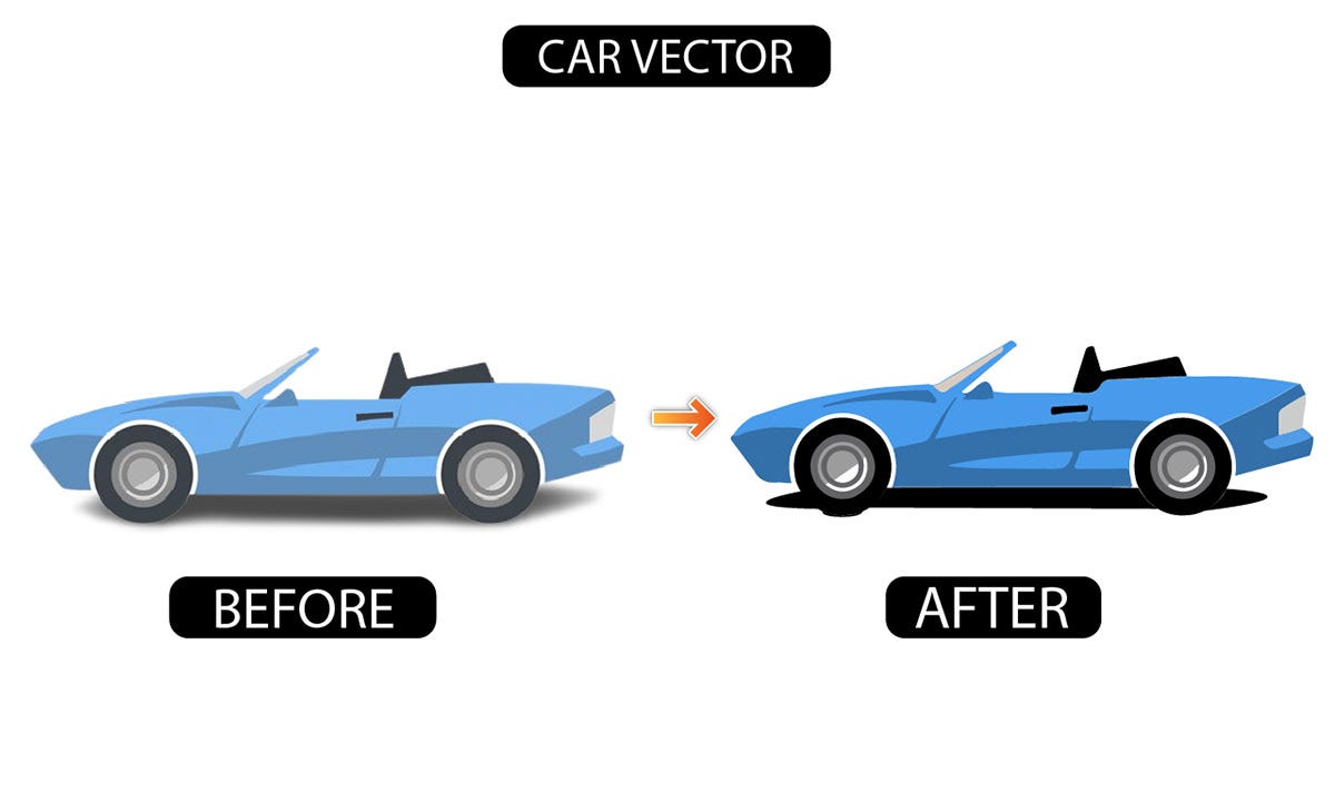 Raster to Vector Conversion Flora Liv Medium