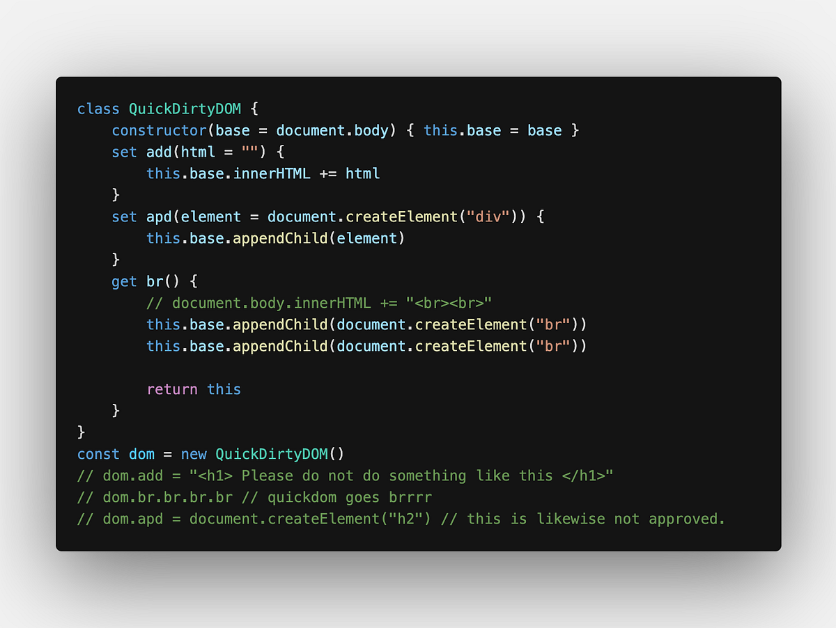 Mentally abusing classes in JavaScript | by Marisol NWA C/I | Medium