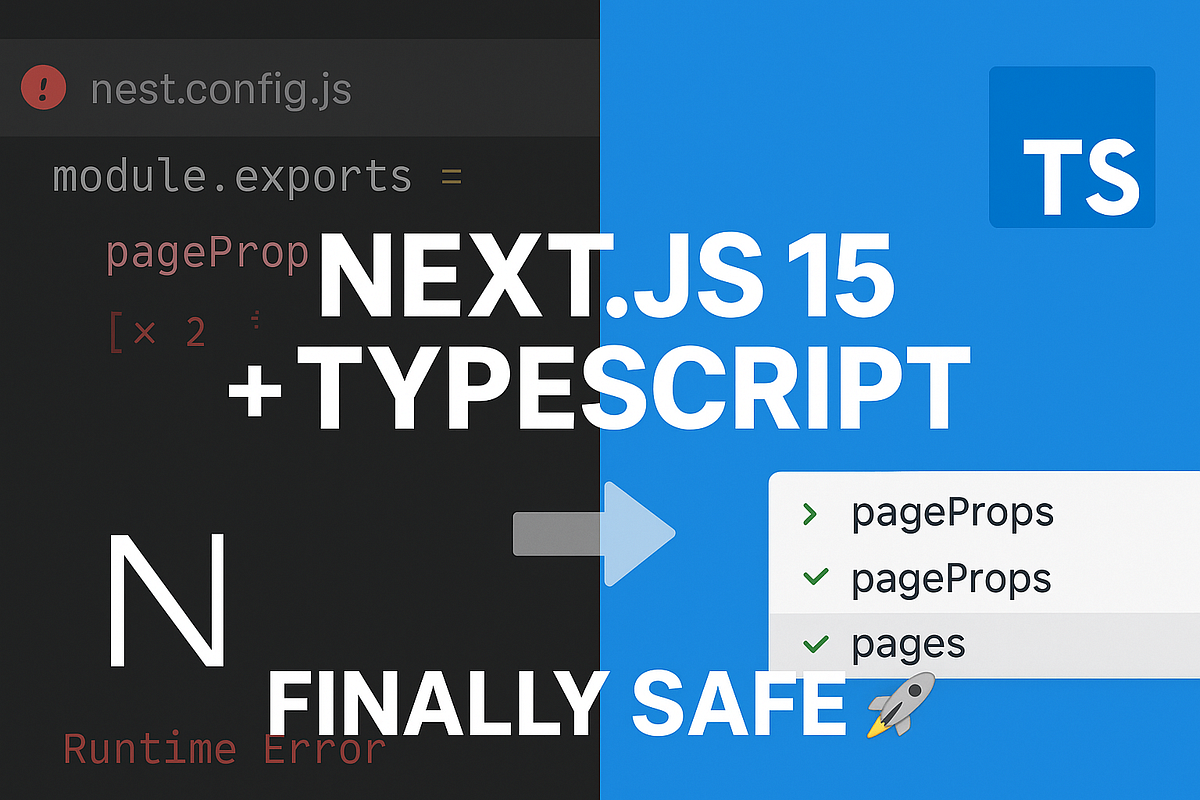 Next.js 15 TypeScript Features: Finally, Type Safety Worth Bragging ...