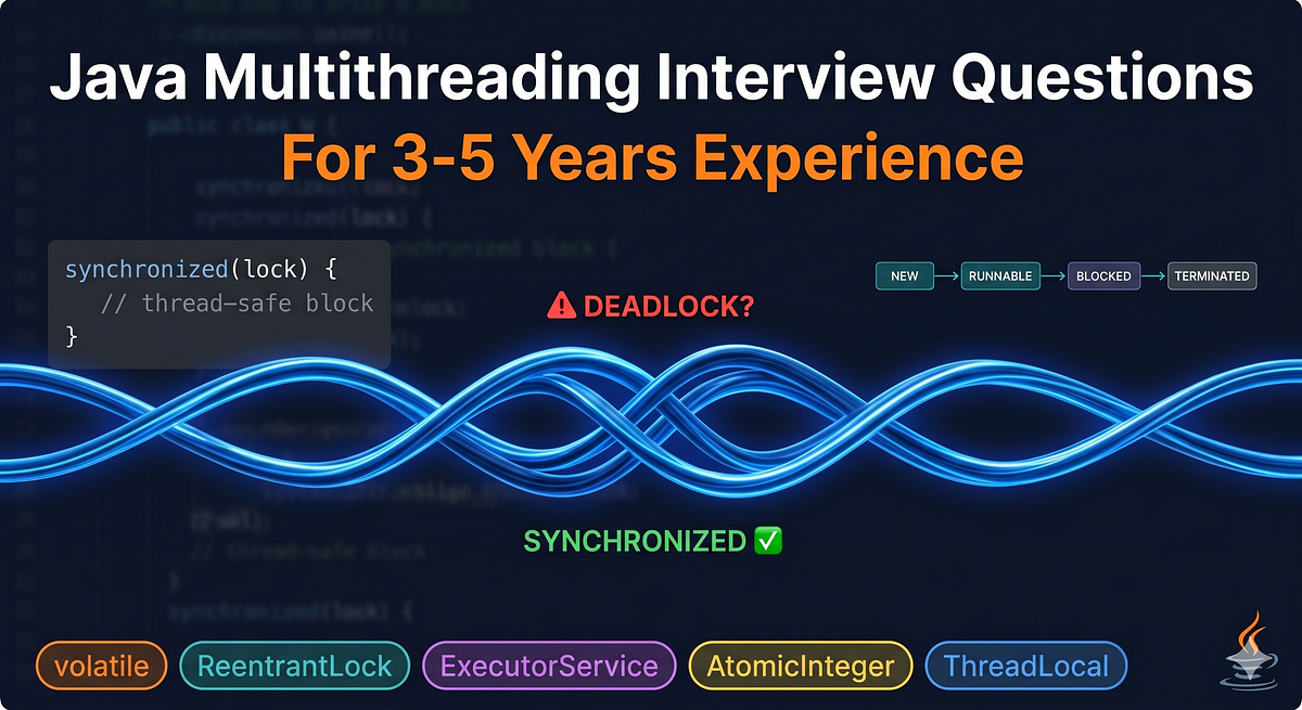 Java Multithreading Interview Questions for 3–5 Years Experience | by ...